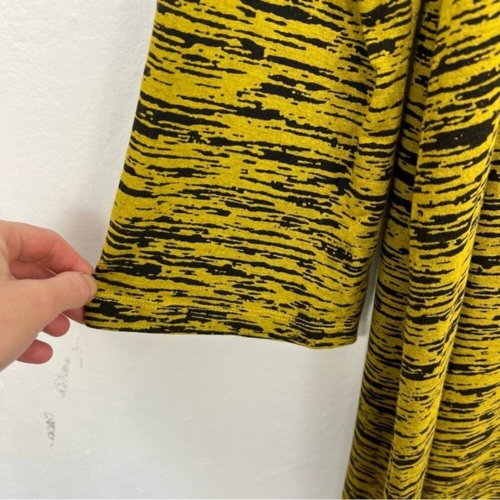 Bryn Walker Robbie Arborist Midi Maxi Jersey Stretch Knit Dress in Yellow Size M - Picture 8 of 15